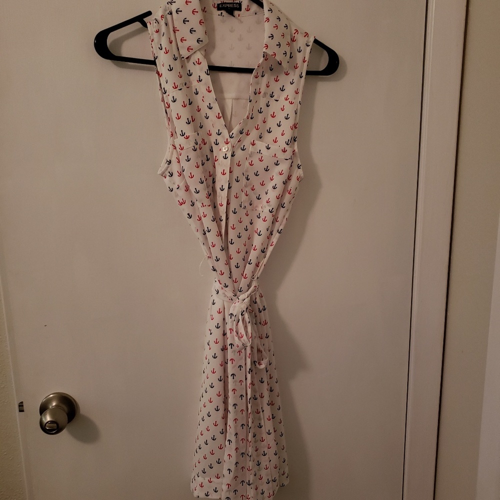 Express portofino shirt dress